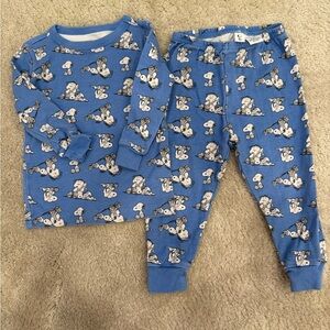Janie and Jack x Snoopy Pajamas